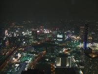 ランドマークタワー『スカイガーデン』からの夜景