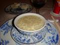 アスパラとカニのスープ