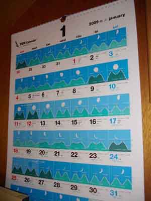 潮汐カレンダー