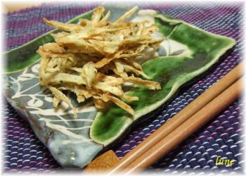 ささがきごぼう揚げ2