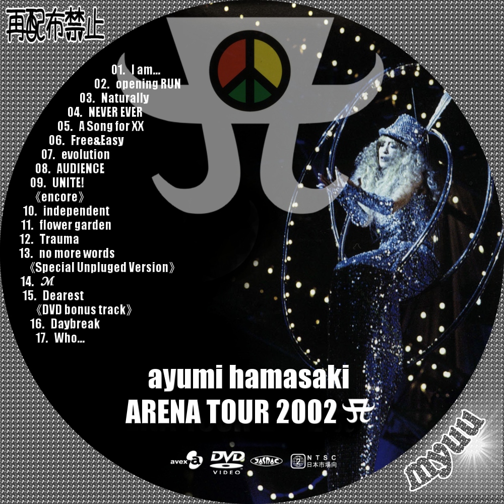 浜崎あゆみ ライブ DVD ARENA TOUR 2002 A DVD - DVD/ブルーレイ
