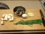 アサリと豆腐のふわふわ卵とじ1