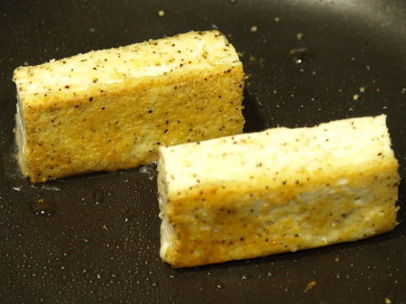 チーズサクサク豆腐ステーキ8