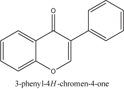 3-phenyl-4H-1-benzopyran-4-one
