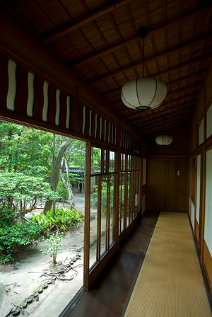 日本屋敷廊下